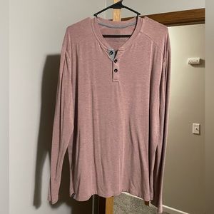 Free fly Mens Henley Large